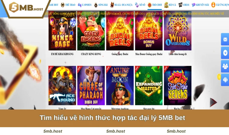 Tìm hiểu về hình thức hợp tác đại lý 5MB bet